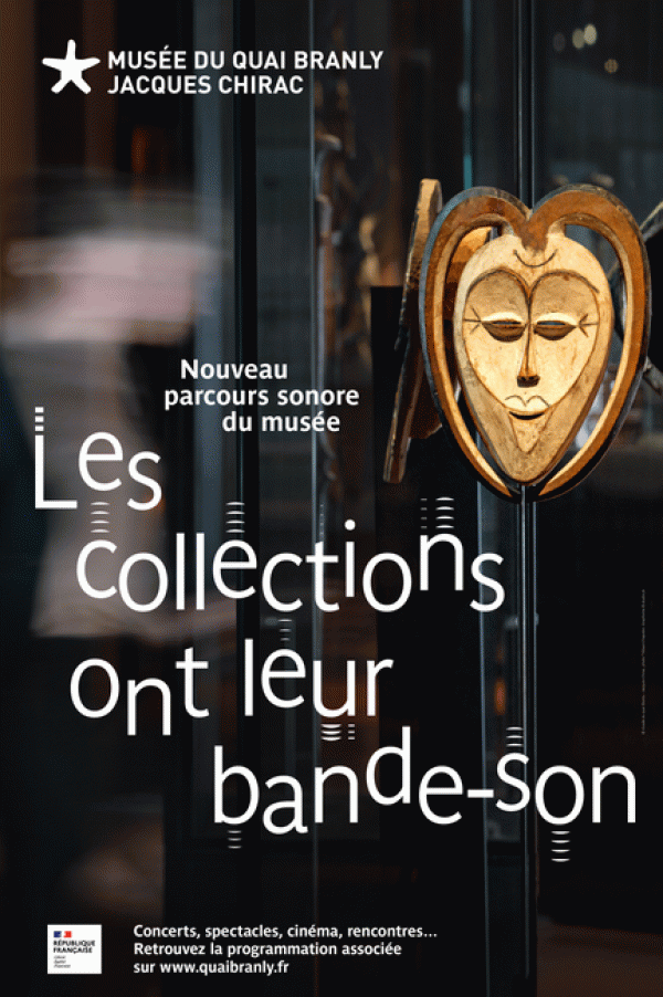 Affiche de l'exposition Les collections ont leur bande-son