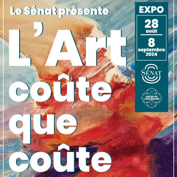 Affiche de l'exposition L'art coûte que coûte