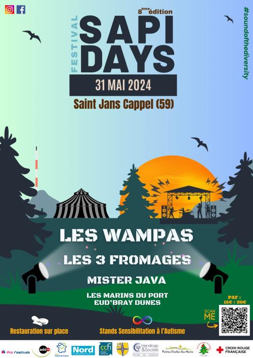 Affiche de Festival SapiDays 2024